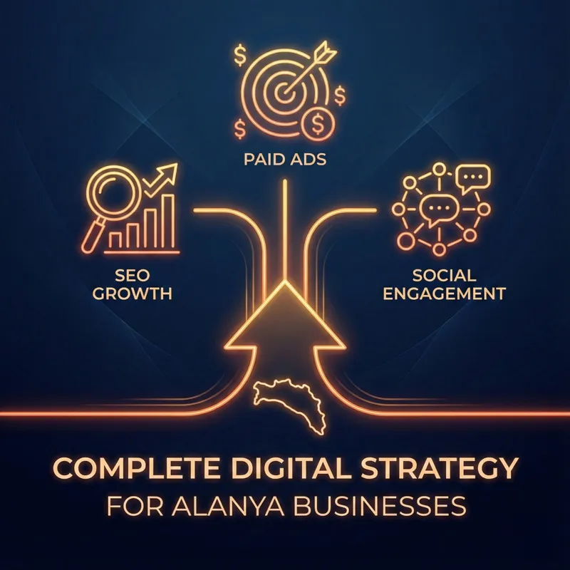 Complete Digital Marketing Strategy for Alanya Businesses: SEO, Ads & Social Media